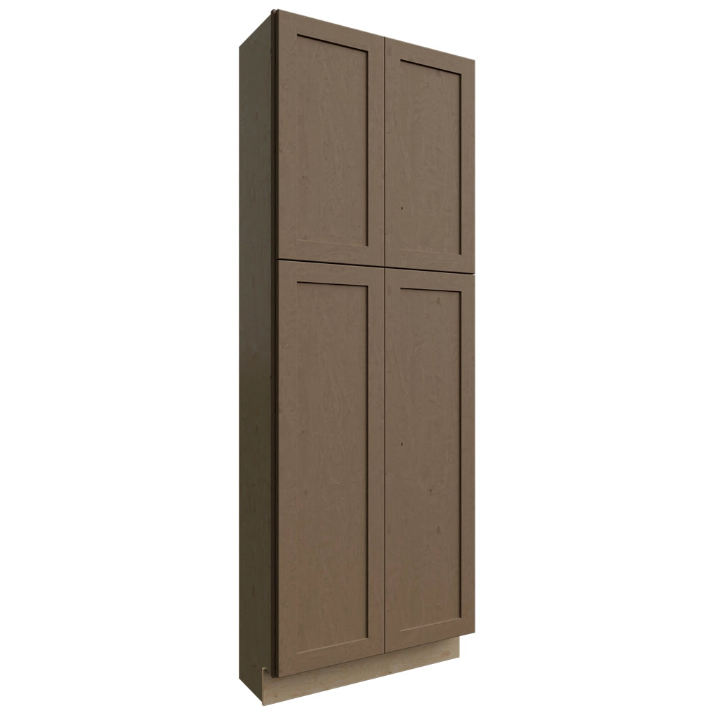 TP301284 ( Tall | Pantry Cabinet - 30"W X 84"H X 12"D ) | Galaxy Mocha
