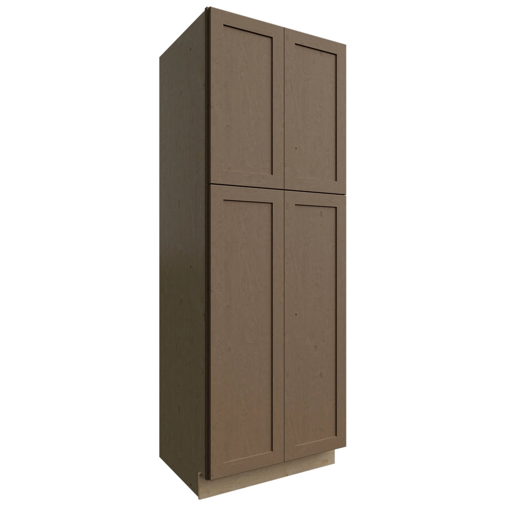 TP302484 ( Tall | Pantry Cabinet - 30"W X 84"H X 24"D ) | Galaxy Mocha