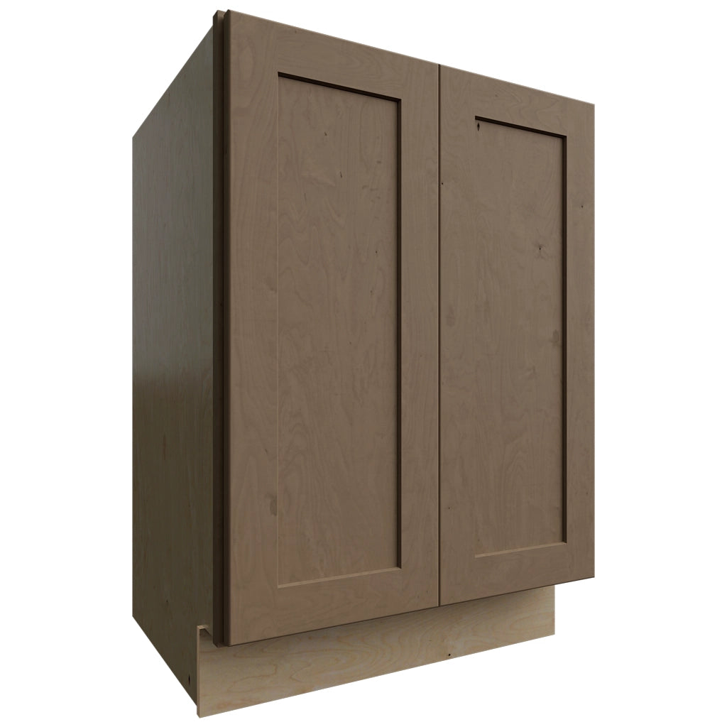 VB24FD (Tocador | Gabinete de altura completa - 61 cm de ancho x 87 cm de alto x 53 cm de profundidad) | Galaxy Mocha