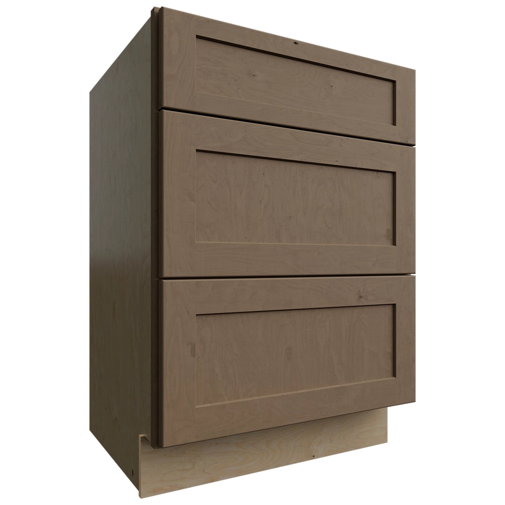 VDB24-34 ( Vanity | Drawer Cabinet - 24"W X 34-1/2"H X 21"D ) | Galaxy Mocha