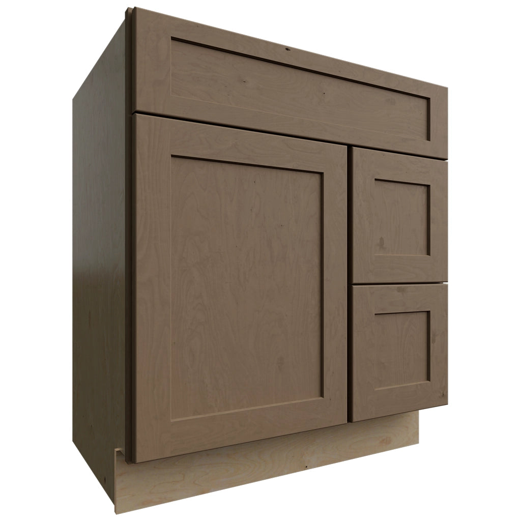 VSD30DR ( Vanity | Combo Cabinet - 30"W X 34-1/2"H X 21"D ) | Galaxy Mocha