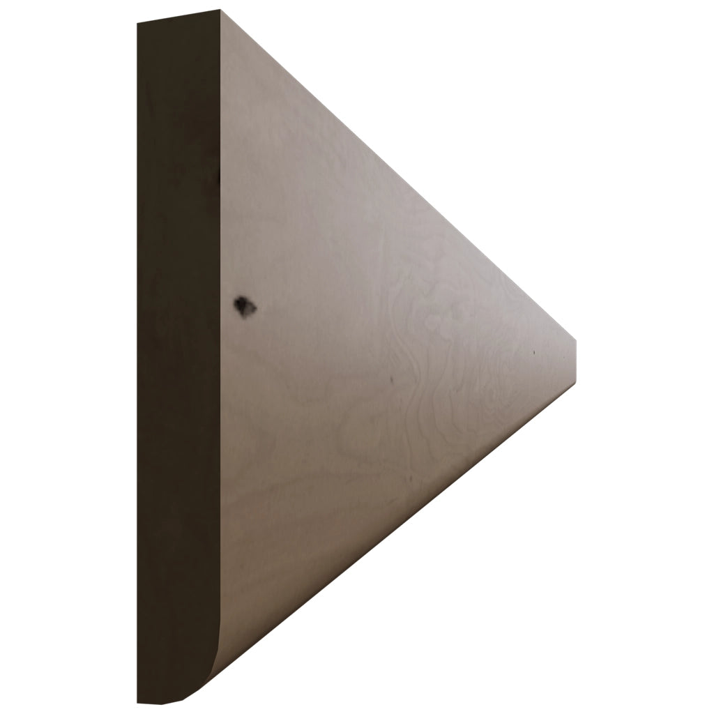 VST96 ( Wall | Straight Valance - 96"W X 5-1/2"H X 3/4"T ) | Mocha