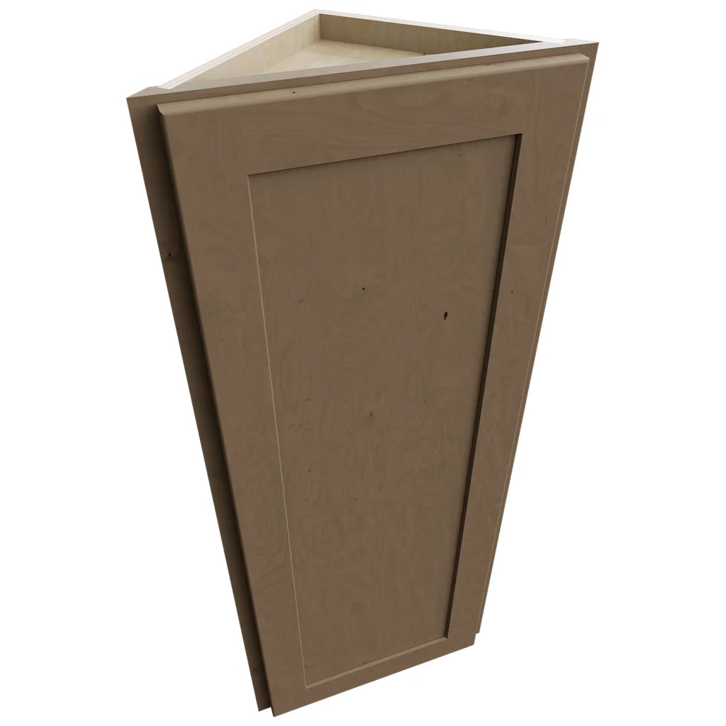 WAE1242 - Wall - Angle End Cabinet - 12 W X 42 H X 12 D - Galaxy Mocha