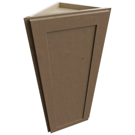 WAE1242 - Wall - Angle End Cabinet - 12 W X 42 H X 12 D - Galaxy Mocha