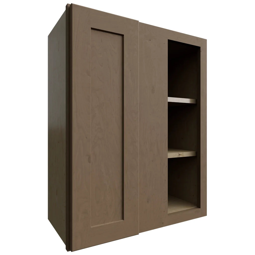 WBC2430 - Wall Corner - Blind Cabinet - 24 W X 30 H X 12 D - Galaxy Mocha