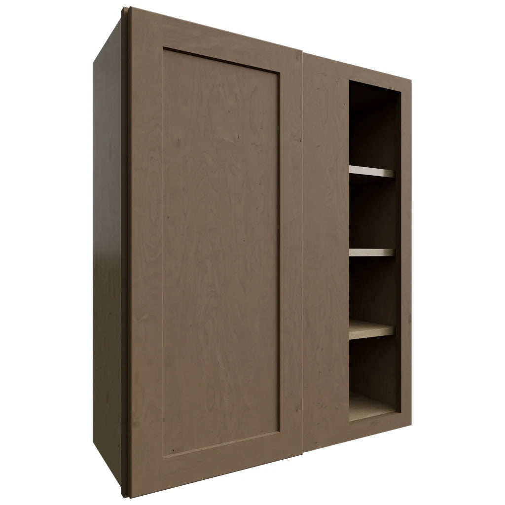 WBC3036 - Wall Corner - Blind Cabinet - 30 W X 36 H X 12 D - Galaxy Mocha