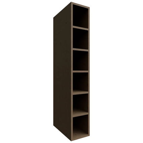 WC0636 - Wall - Wine Cubes - 6 W X 36 H X 12 D - Mocha