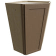 WDC2442 - Wall Corner - Diagonal Cabinet - 24 W X 42 H X 24 D - Galaxy Mocha