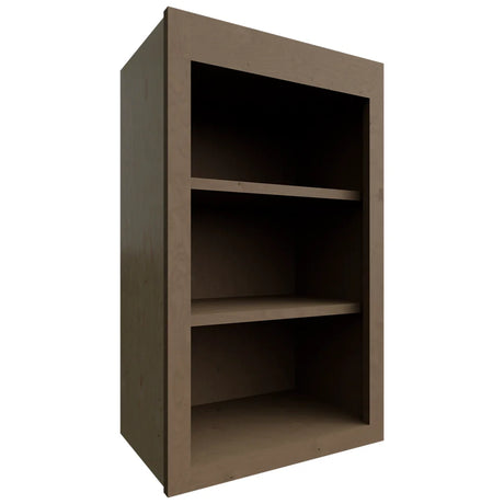 WOS1830 - Wall - Open Shelf - 18 W X 30 H X 12 D - Galaxy Mocha