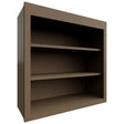 WOS3030 - Wall - Open Shelf - 30 W X 30 H X 12 D - Galaxy Mocha