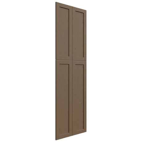 WP-T90 - Wainscot Panel - 23-1 2 W X 85 H X 3 4 T - Galaxy Mocha