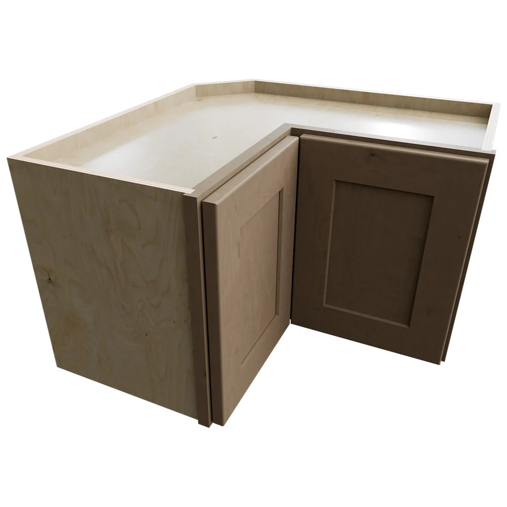 WPC2415 - Wall Corner - Pie Cabinet - 24 W X 15 H X 24 D - Galaxy Mocha