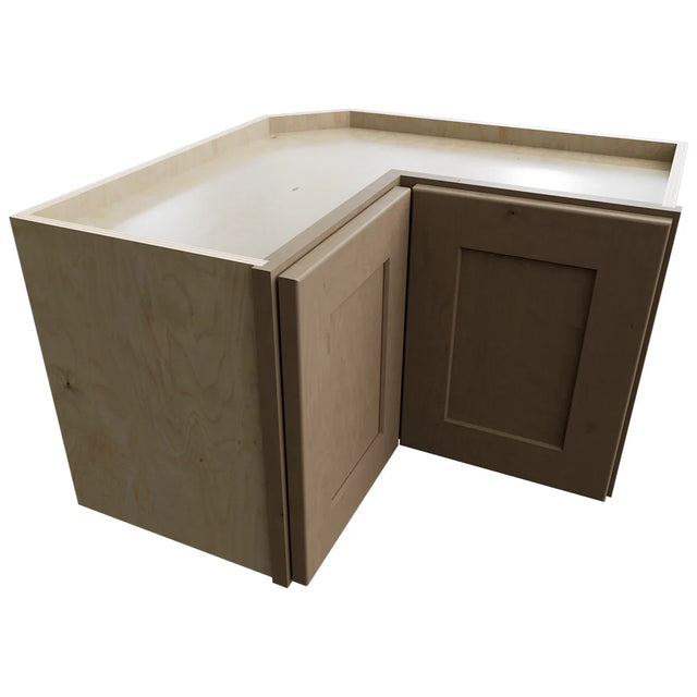 WPC2415 - Wall Corner - Pie Cabinet - 24 W X 15 H X 24 D - Galaxy Mocha