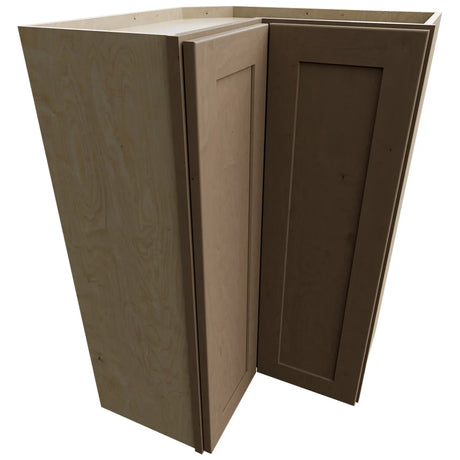 WPC2436 - Wall Corner - Pie Cabinet - 24 W X 36 H X 24 D - Galaxy Mocha