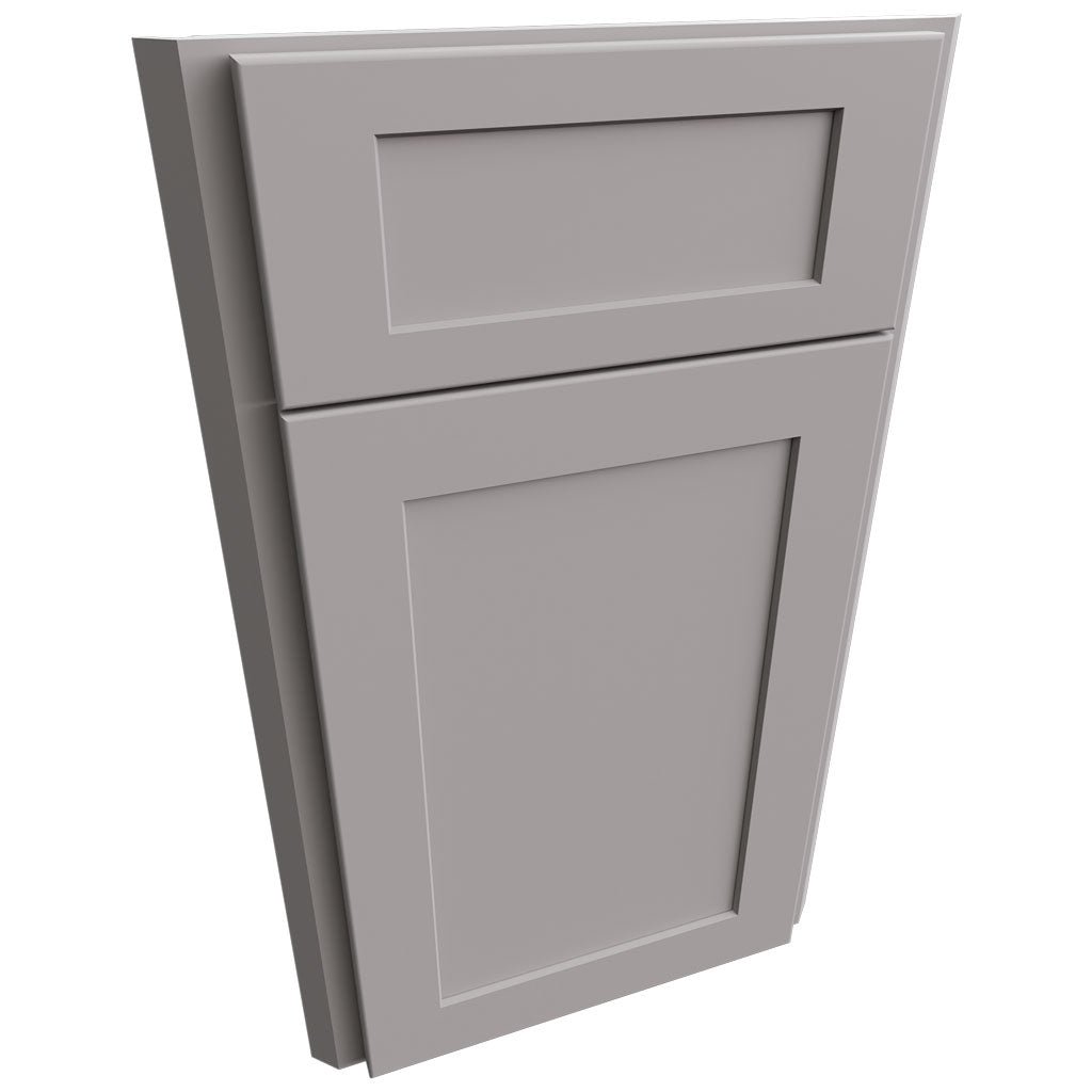 DSFL36 - Base Corner - Diagonal Sink Front - Floor Only - Galaxy Nickel