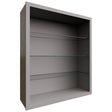 NDW3642 - Wall - Standard No Door Cabinet - 36 W X 42 H X 12 D - Nickel