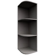OE1236 - Wall - Open End Cabinet - 12 W X 36 H X 12 D - Nickel