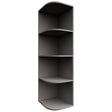 OE1242 - Wall - Open End Cabinet - 12 W X 42 H X 12 D - Nickel