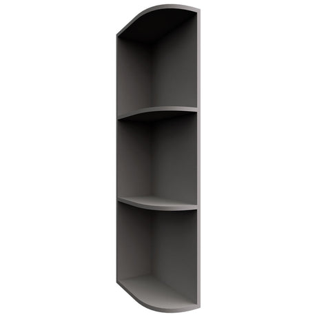 OEL636 - Wall - Open End Cabinet - 6 W X 36 H X 12 D - Nickel