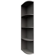 OEL642 - Wall - Open End Cabinet - 6 W X 42 H X 12 D - Nickel