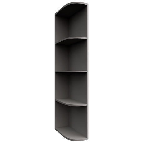 OEL642 - Wall - Open End Cabinet - 6 W X 42 H X 12 D - Nickel