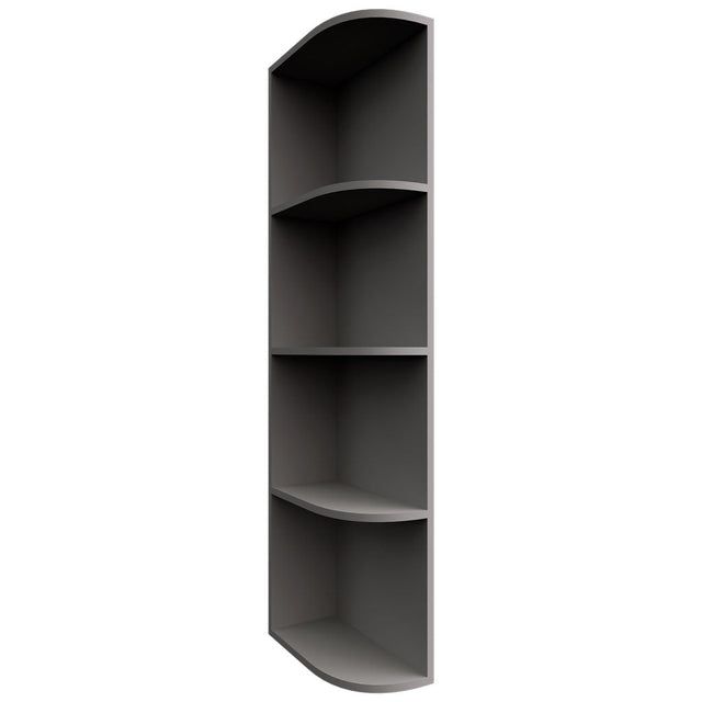 OEL642 - Wall - Open End Cabinet - 6 W X 42 H X 12 D - Nickel