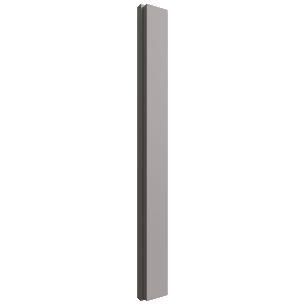 OLF330 - Wall - Filler Overlay - 2-1 2 W X 29-1 2 H X 3 4 T - Nickel