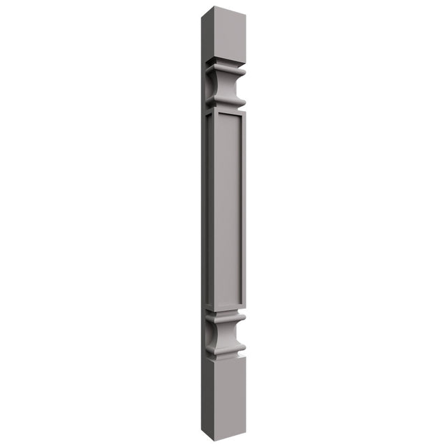 PP-BASE - Base - Pilaster - 3 W X 34-1 2 H X 2-1 4 D - Nickel