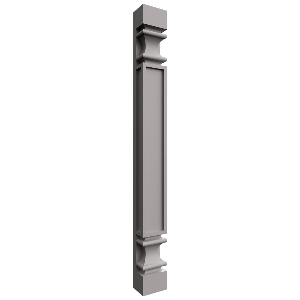 PP-W30 - Wall - Pilaster - 3 W X 30 H X 2-1 4 D - Nickel