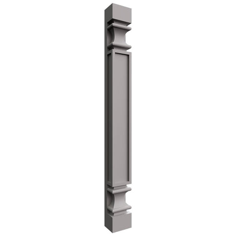 PP-W30 - Wall - Pilaster - 3 W X 30 H X 2-1 4 D - Nickel