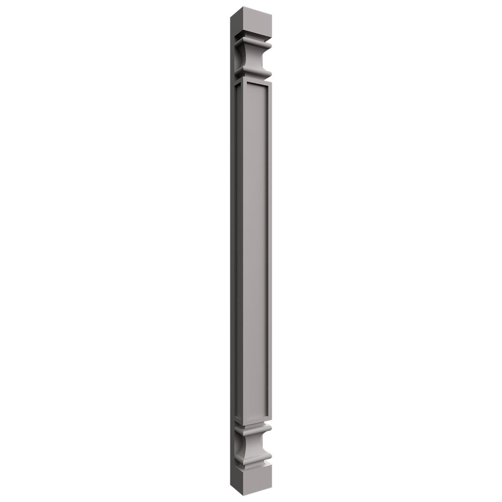 PP-W42 - Wall - Pilaster - 3 W X 42 H X 2-1 4 D - Nickel