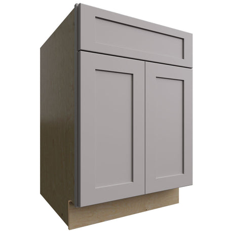 SB24 - Base - Sink Cabinet - 24 W X 34-1 2 H X 24 D - Galaxy Nickel