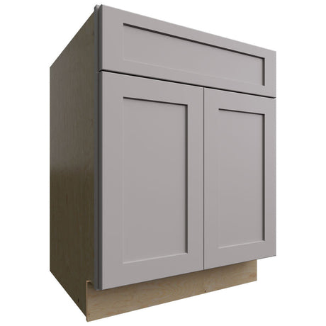 SB27 - Base - Sink Cabinet - 27 W X 34-1 2 H X 24 D - Galaxy Nickel