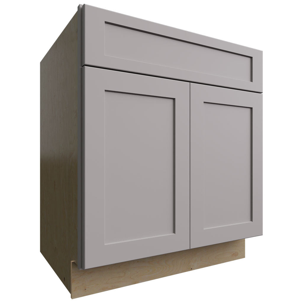 SB30 - Base - Sink Cabinet - 30 W X 34-1 2 H X 24 D - Galaxy Nickel