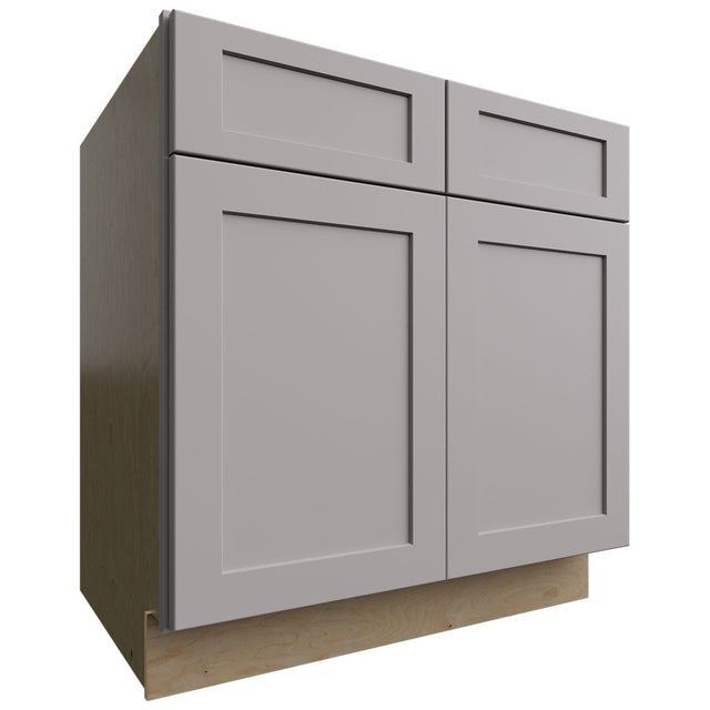 SB33 - Base - Sink Cabinet - 33 W X 34-1 2 H X 24 D - Galaxy Nickel