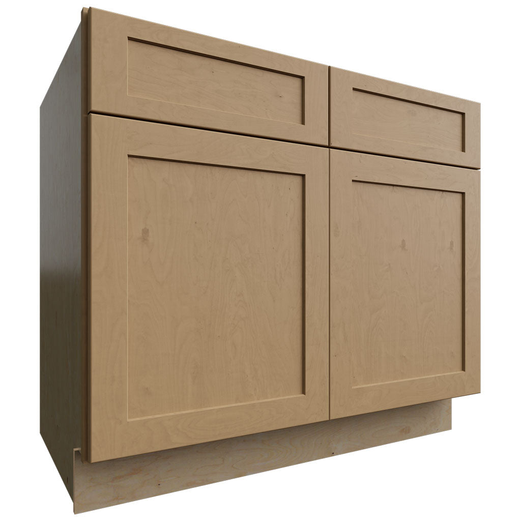 B39 - Base - Standard Cabinet - 39 W X 34-1 2 H X 24 D - Galaxy Timber
