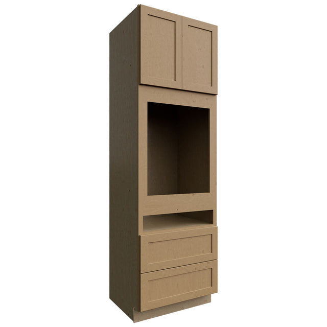 OC3396C - Tall - Oven Cabinet Combo - 33 W X 96 H X 24 D - Galaxy Timber