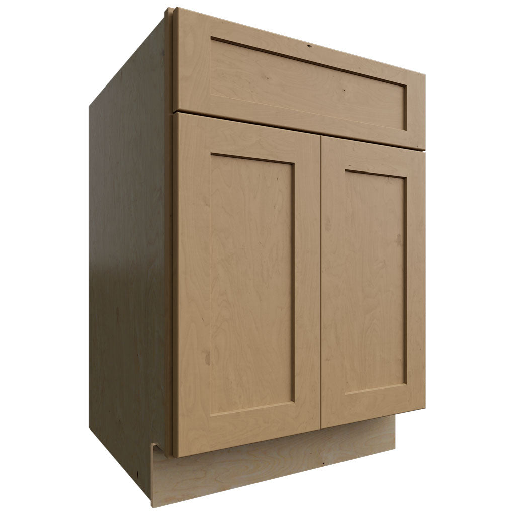 SB24 - Base - Sink Cabinet - 24 W X 34-1 2 H X 24 D - Galaxy Timber
