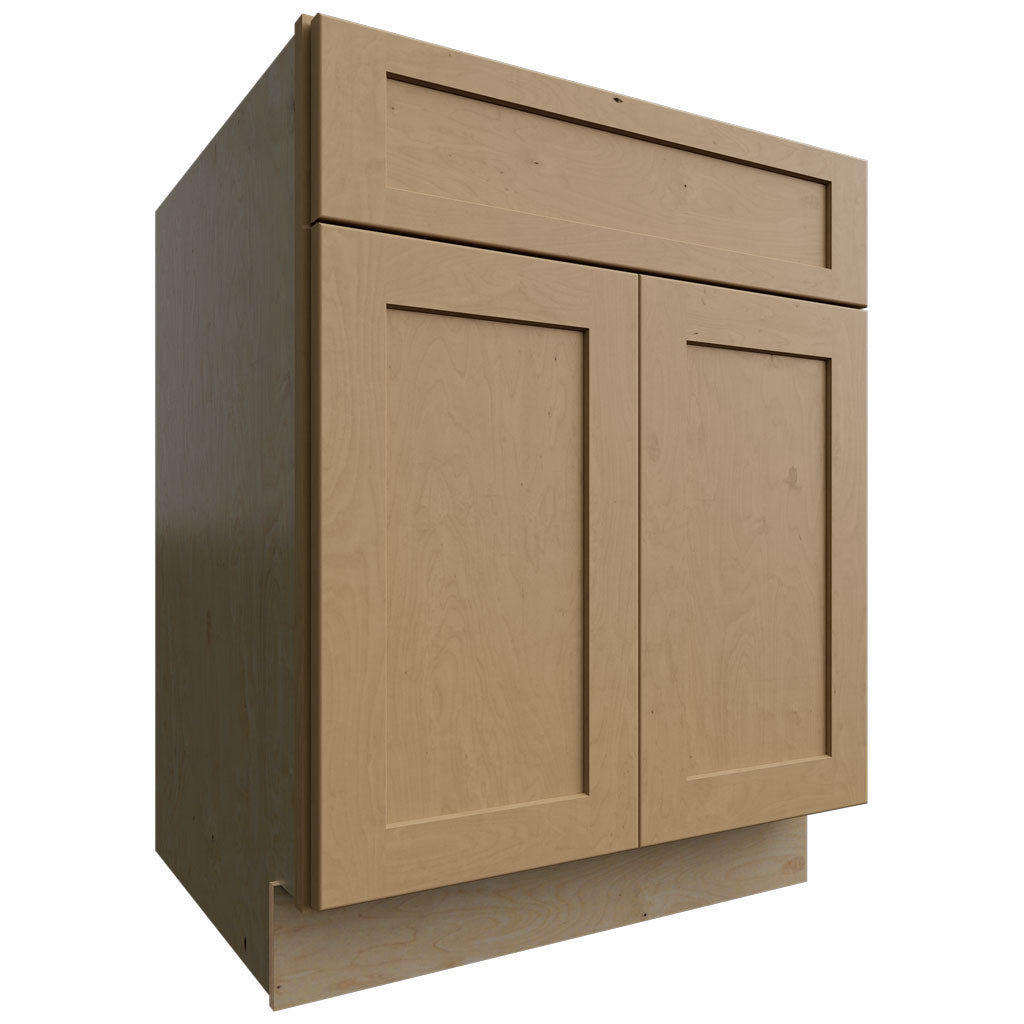 SB27 - Base - Sink Cabinet - 27 W X 34-1 2 H X 24 D - Galaxy Timber