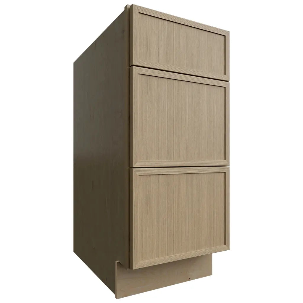 DB15 ( Base | 3 Drawers Cabinet - 15"W X 34-1/2"H X 24"D ) | Luna Desert Oak