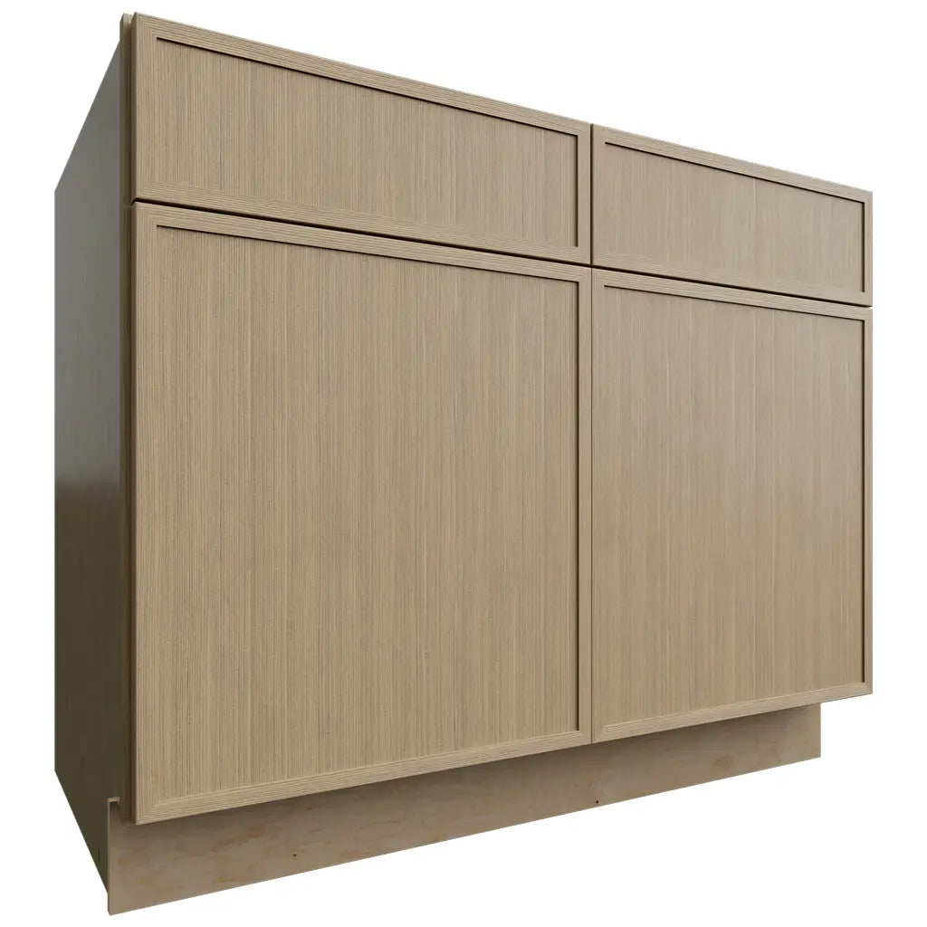 SB42 ( Base | Sink Cabinet - 42"W X 34-1/2"H X 24"D ) | Luna Desert Oak