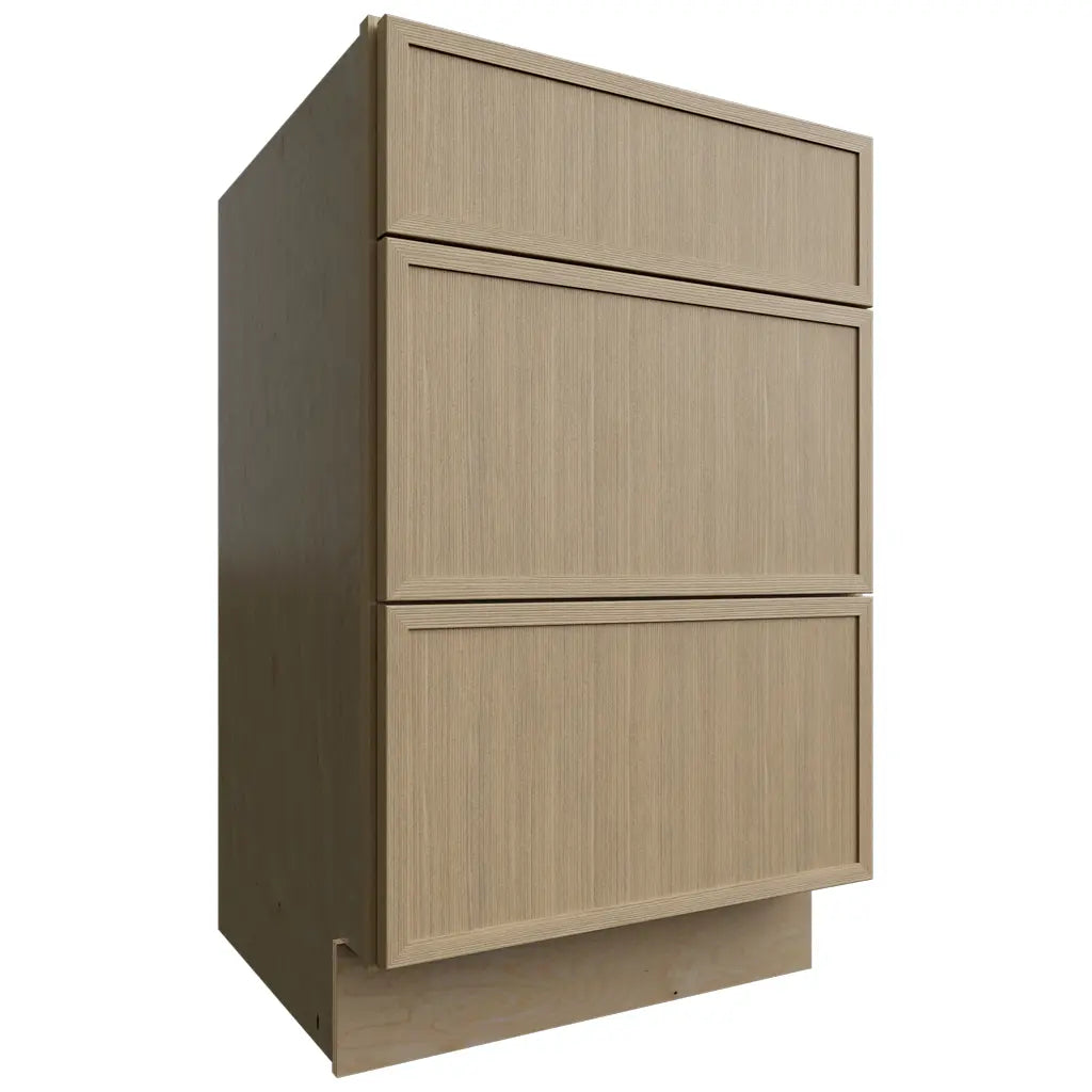 VDB21-34 ( Vanity | Drawer Cabinet - 21"W X 34-1/2"H X 21"D ) | Luna Desert Oak