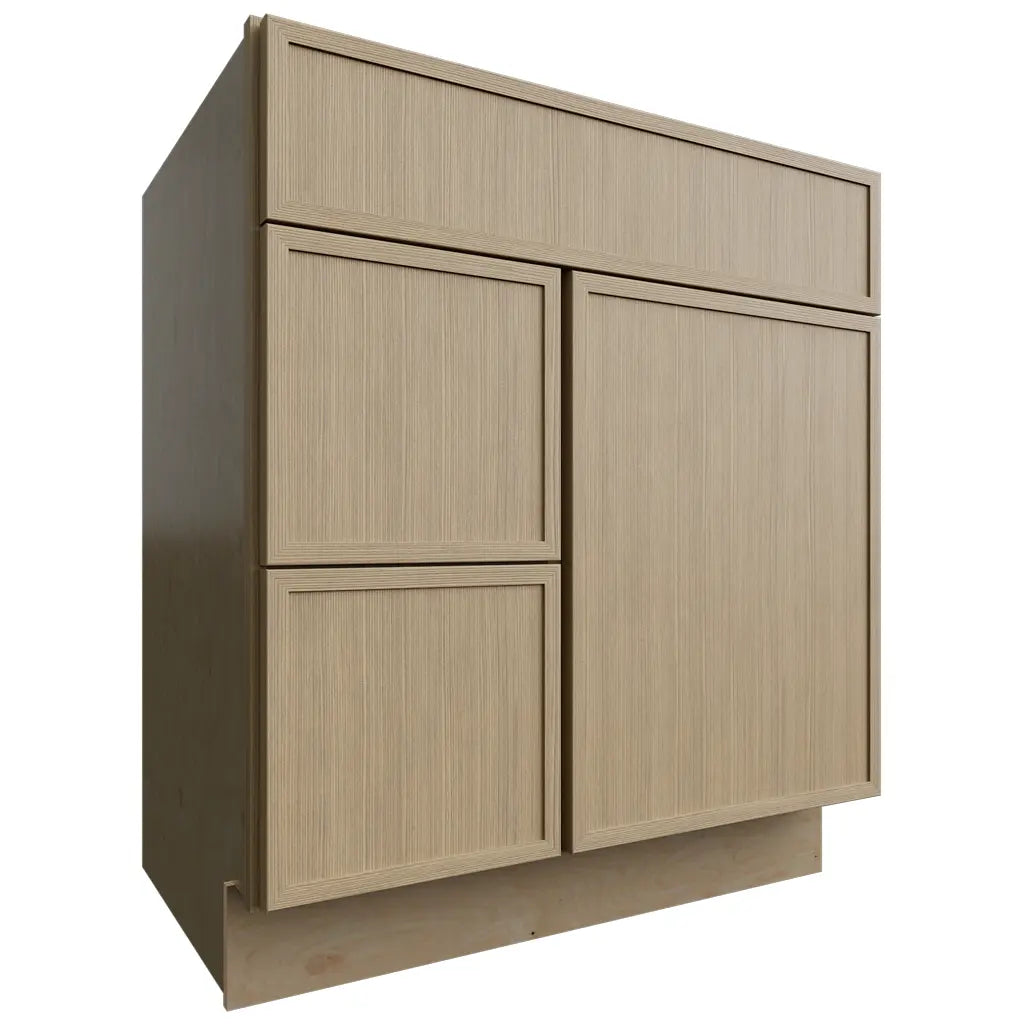 VSD30DL (Tocador | Mueble combinado - 76 cm de ancho x 87 cm de alto x 53 cm de profundidad) | Roble desierto Luna