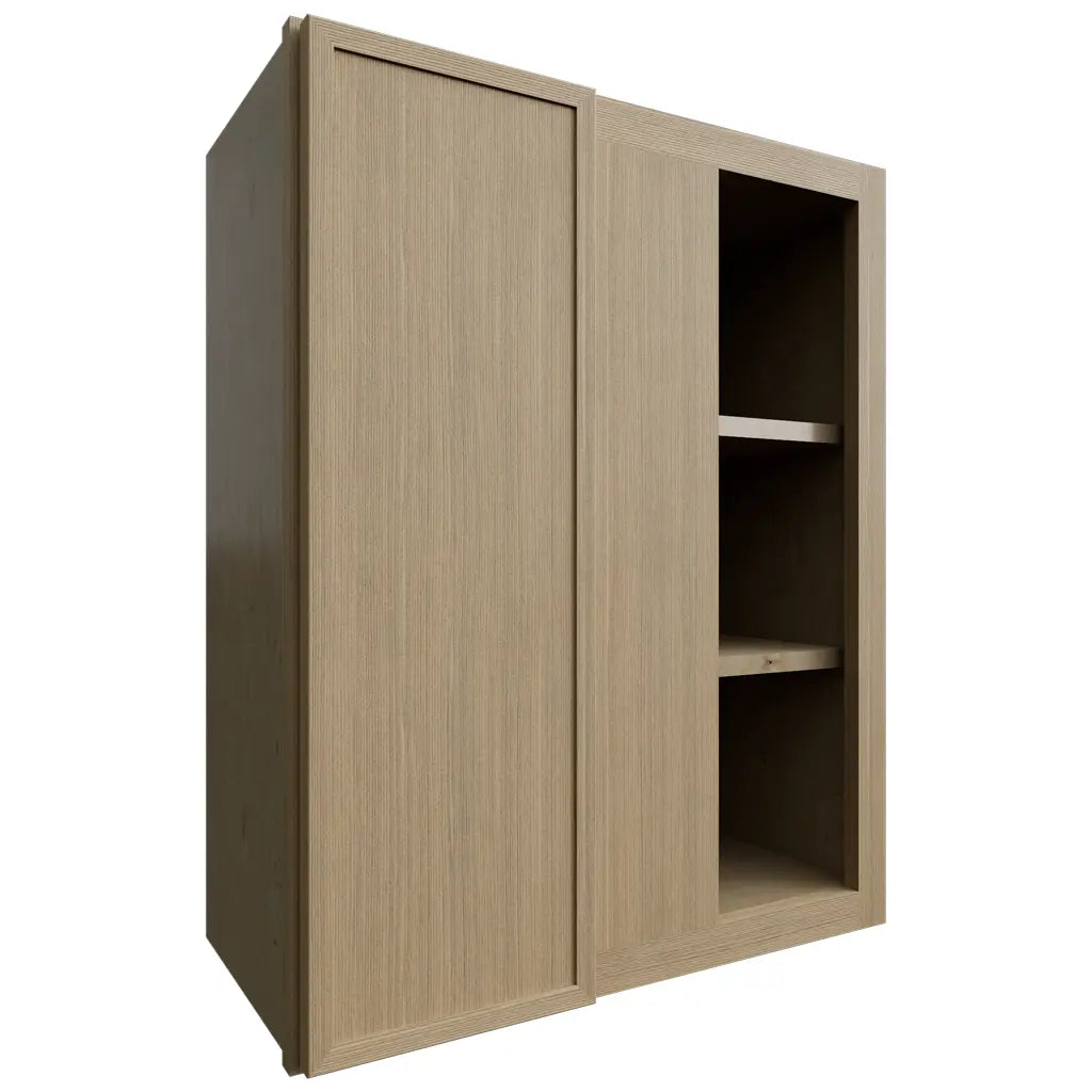 WBC2430 (Esquina de pared | Gabinete ciego - 61 cm de ancho x 76 cm de alto x 30 cm de profundidad) | Roble desierto Luna