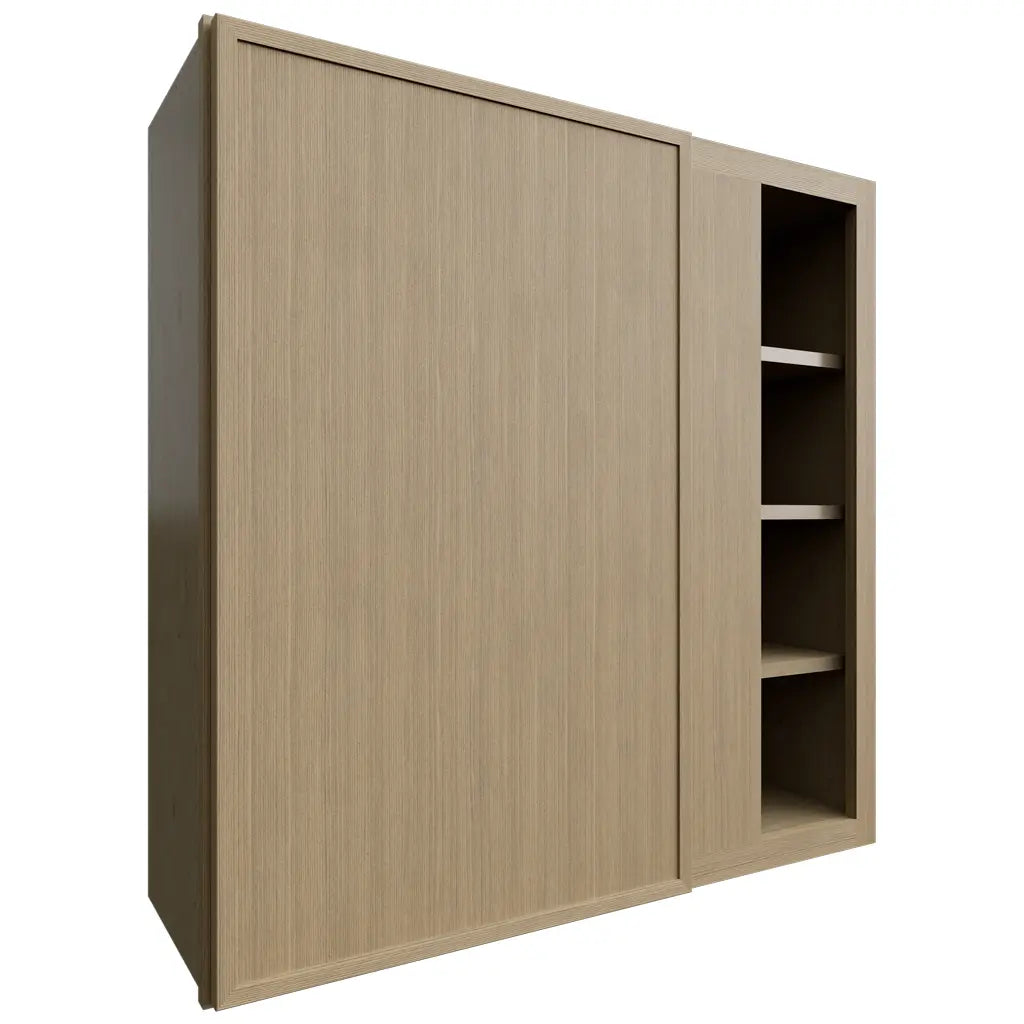 WBC3636 ( Wall Corner | Blind Cabinet - 36"W X 36"H X 12"D ) | Luna Desert Oak