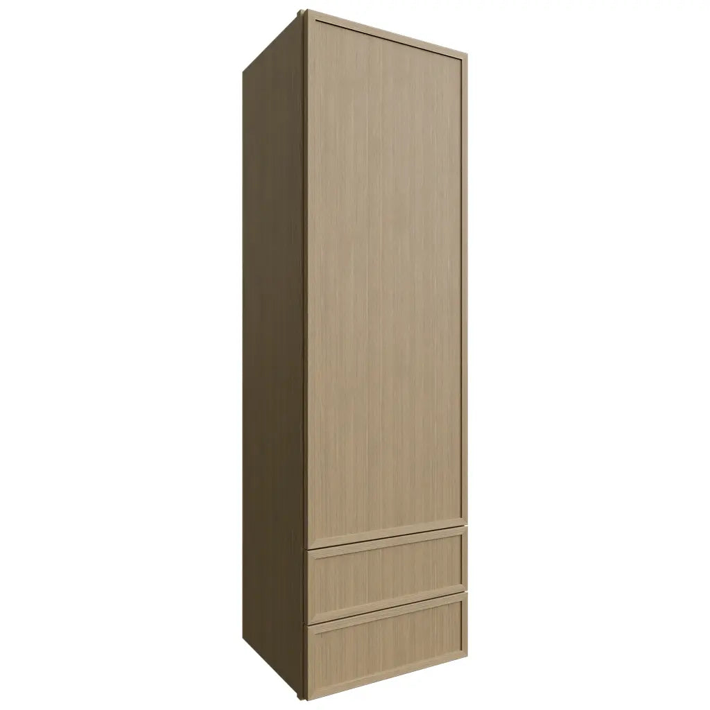 WD1860 ( Wall | Drawer Cabinet - 18"W X 60"H X 15"D ) | Luna Desert Oak