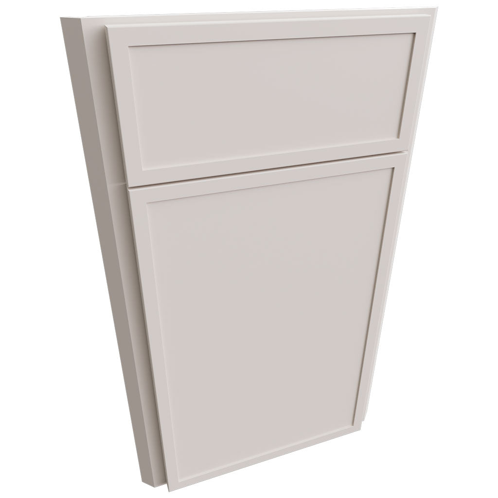 DSFL36 - Base Corner - Diagonal Sink Front - Floor Only - Luna Dove