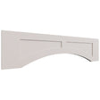 VARP48 - Wall - Arched Recessed Valance - 48 W X 12 H X 3 4 T - Luna Dove