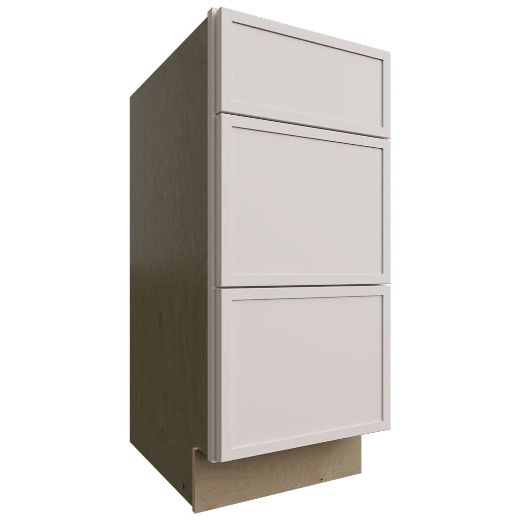 VDB15-34 - Vanity - Drawer Cabinet - 15 W X 34-1 2 H X 21 D - Luna Dove