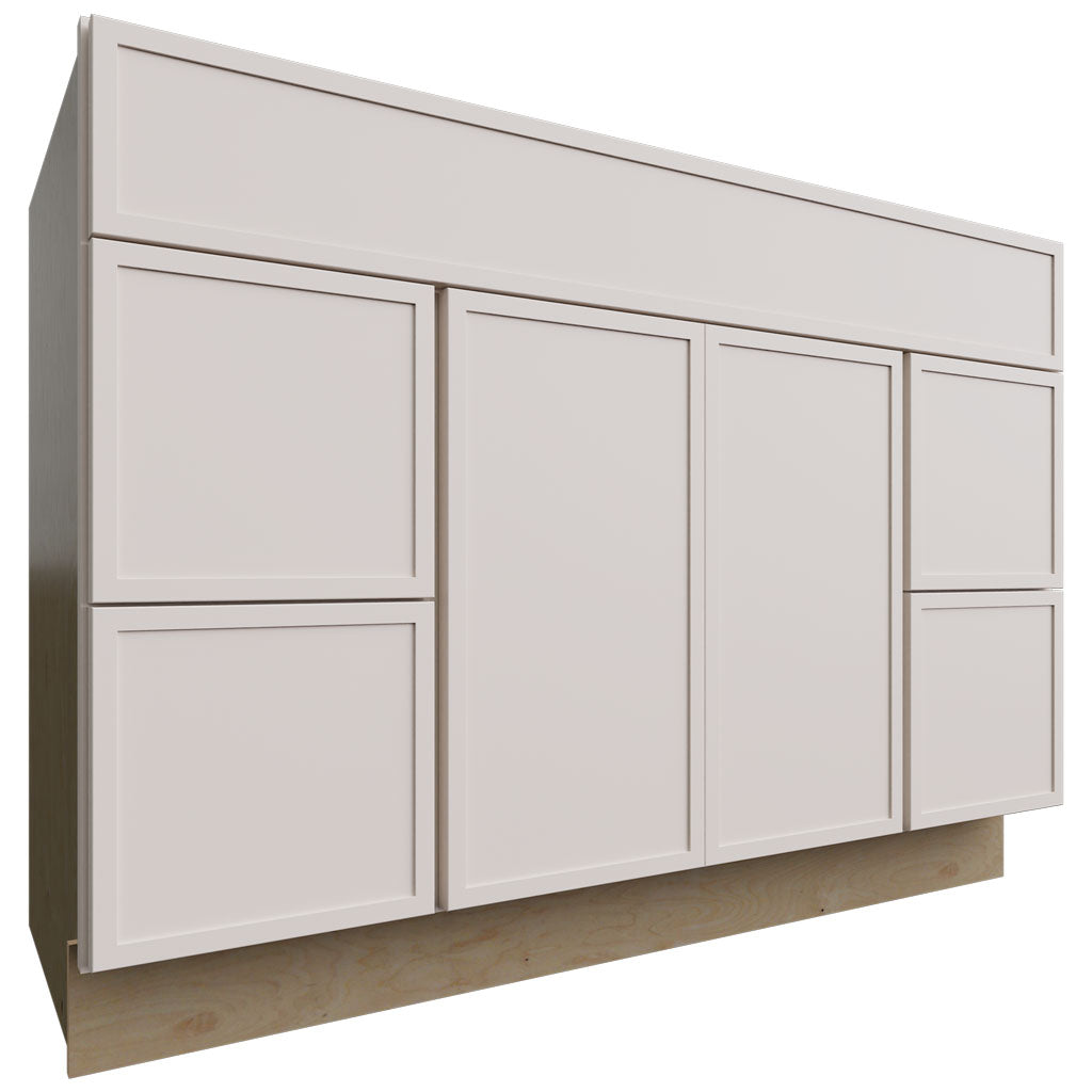 VSD48 - Vanity - Combo Cabinet - 48 W X 34-1 2 H X 21 D - Luna Dove